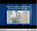 Esco Frontier Acela Hood An Energy Saving Fume Hood